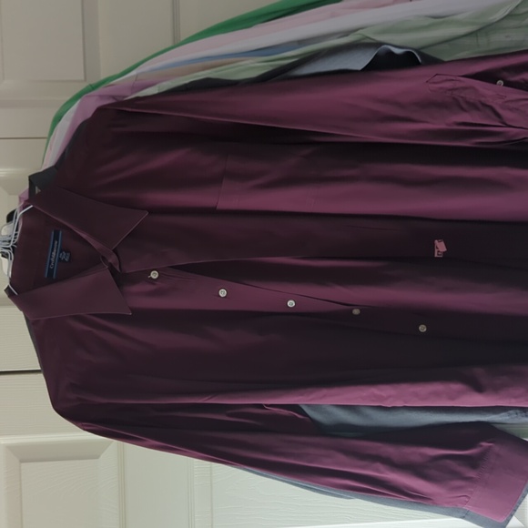 13 Men's long sleeve dress shirts- lot of 13 - Picture 4 of 14